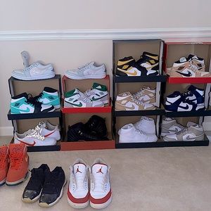 Air Force 1 retros and others.